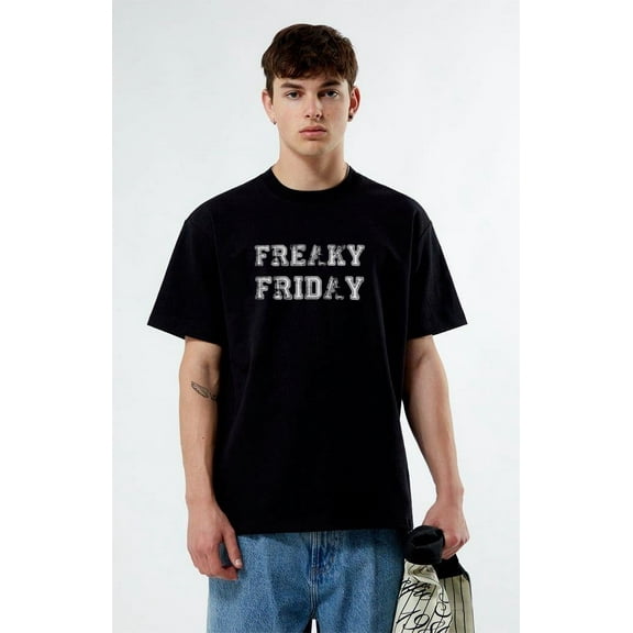 Freaky Friday T-Shirt with Classic Fun Design, for men & women, up to size 5XL. Tee shirt Adults