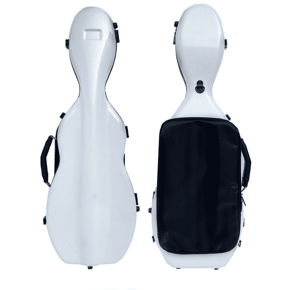 Freaswind Carbon Fiber 4/4 Full Size and 3/4 Violin Case Violin Backpack With Double Shoulder Straps Pressure-Resistant And Wear-Resistant Air Transportable Violin Case With Music Score Bag