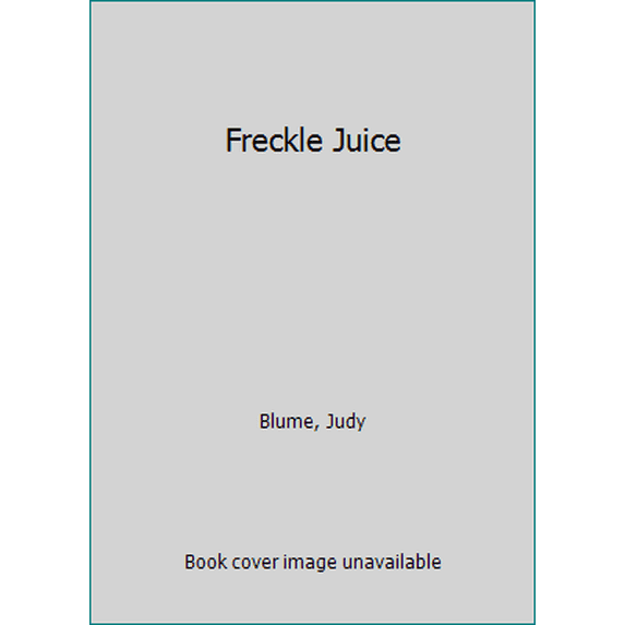 Pre-Owned Freckle Juice (Paperback) 0807200182 9780440800477