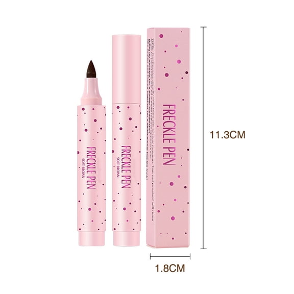 Freckle Pen, Natural Lifelike Freckle Makeup Pen, Natural Realistic Freckle Pen Fine Tip Waterproof Formulas Suitable For All Tones Friendly Ingredients
