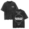 thumbnail image 1 of Fred Again Boiler Room Washed Cotton Tee Hip Hop Short Sleeve Casual Fashion T-shirt, 1 of 4