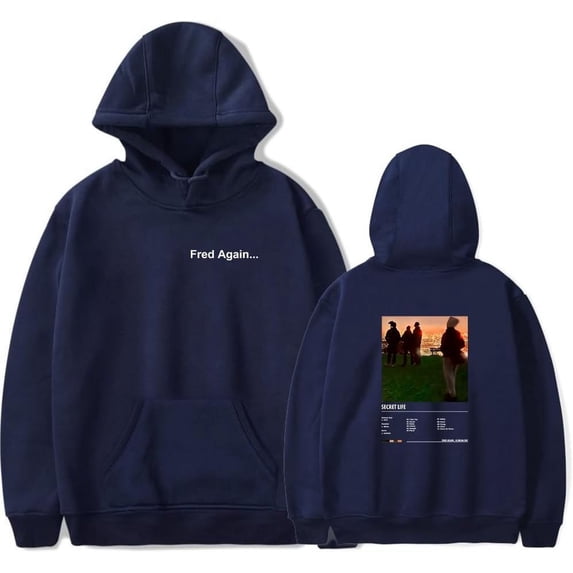 Fred Again Hooded Sweatshirts Secret Life Merch Men Women Fashion Hoodie Unisex Trend Pullovers
