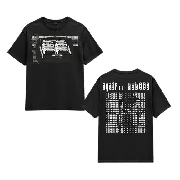 Fred Again USB 002 2026 Tour New York 26 Merch T-Shirt
