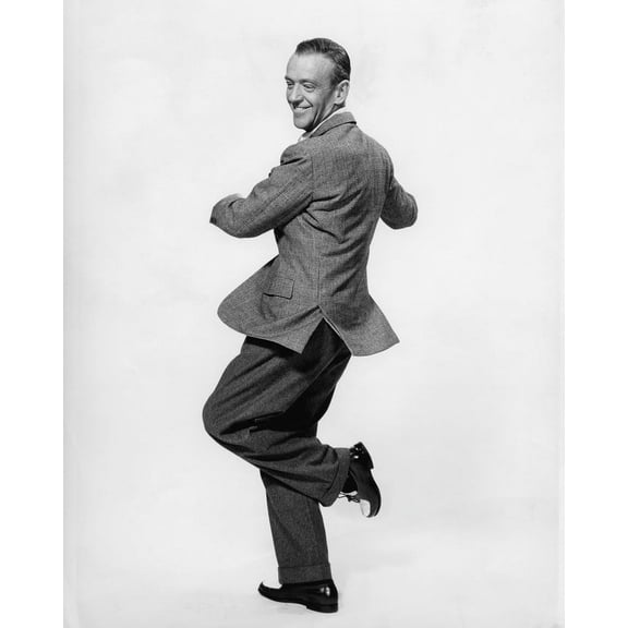 Fred Astaire 1950's Studio Pose In Dancing Twirl 24x36 Classic Hollywood Poster