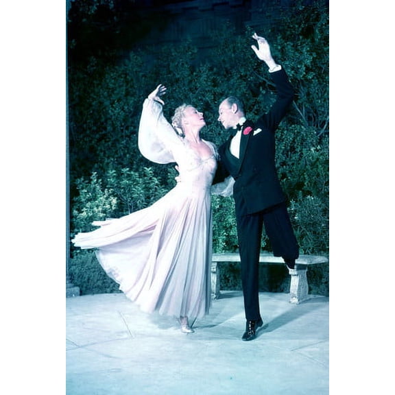 Fred Astaire & Ginger Rogers Dancing 24x36 Poster