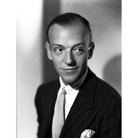 Fred Astaire smiling in Tuxedo Photo Print (24 x 30)