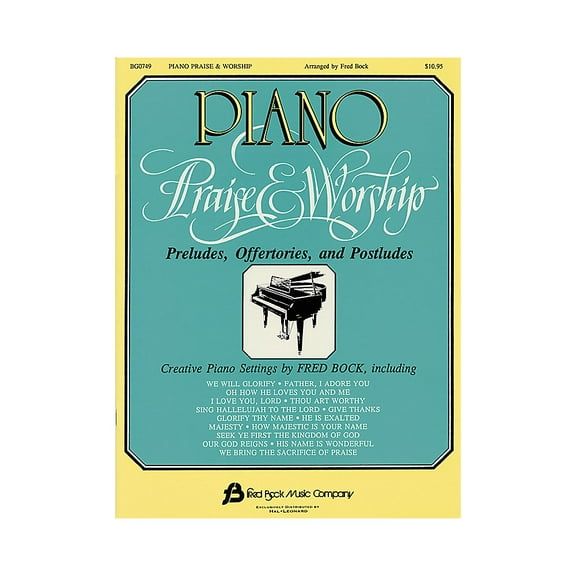Fred Bock Music Piano Praise & Worship Fred Bock Publications Series