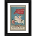 thumbnail image 1 of Fred Dana Marsh 11x14 Black Ornate Wood Framed Double Matted Museum Art Print Titled: Pageant of Darien (1913), 1 of 5