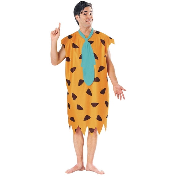 Flintstones Animated Fred Men's Halloween Fancy-Dress Costume for Adult, Standard