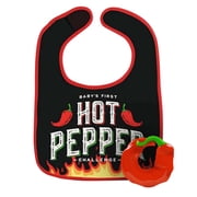 Fred Friends Dressed to Spill Hot Pepper Bib and Teether Set