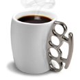 thumbnail image 1 of Fred & Friends Fisticup Metallic-Handled Ceramic Mug, 1 of 1
