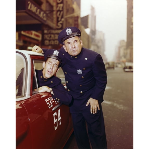 Fred Gwynne Posed in Police Uniform Photo Print (24 x 30)