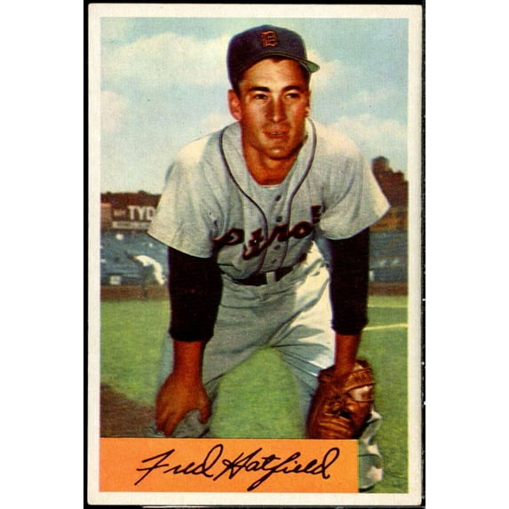 Fred Hatfield Card 1954 Bowman #119