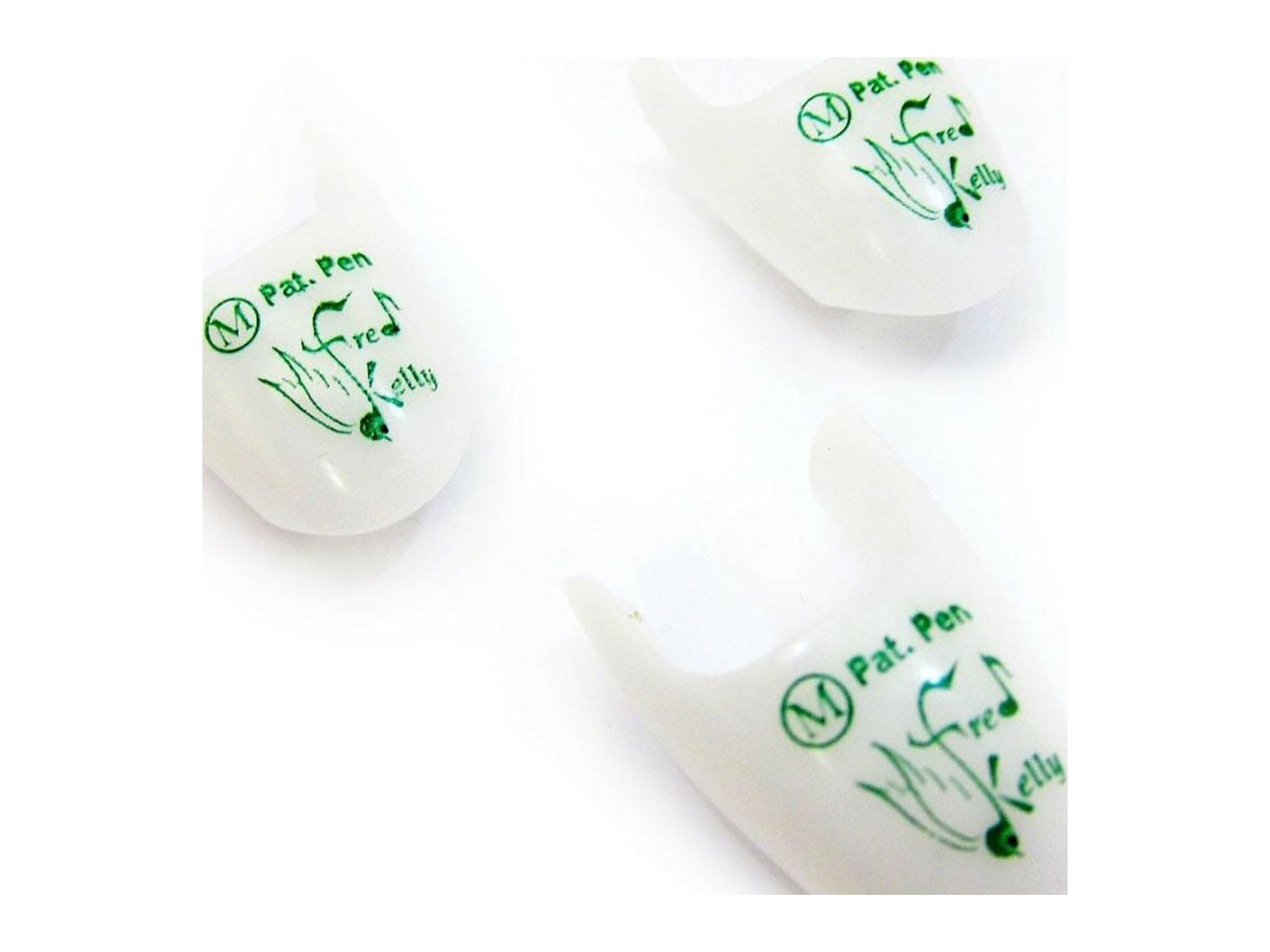 Fred Kelly Picks Finger Delrin Freedom 3 Pack Medium