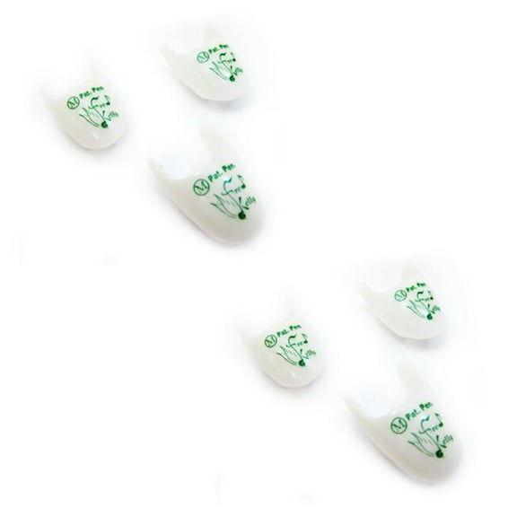 Fred Kelly Picks  Finger  Delrin Freedom  6 Pack  Medium