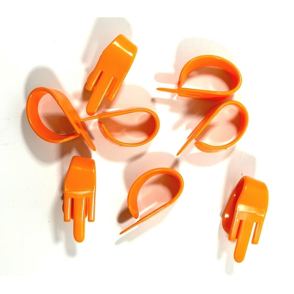 Fred Kelly Thumb Speed Picks 8 Pack Delrin Large Size Guitar and Banjo Medium