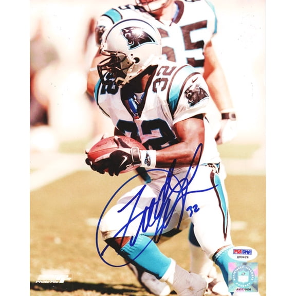 Fred Lane Autographed 8x10 Photo Carolina Panthers PSA/DNA #Q90426