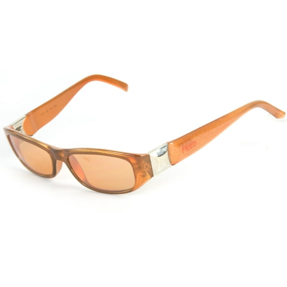 Fred Lunettes Cut S5 Rectangular Sunglasses 52mm Sunset