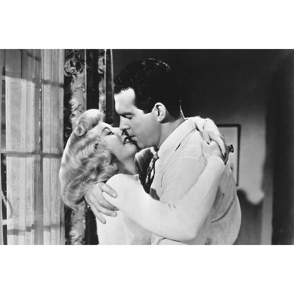 Fred MacMurray and Barbara Stanwyck in Double Indemnity 24x36 Poster