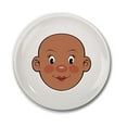 thumbnail image 1 of Fred Ms. Food Face Dinner Plate for Kids - 8.25” Ceramic Dinnerware Plate Lets Children Create Edible Hairstyles & Accessories - Fun & Durable Children’s Tableware for Creative Meals, 1 of 7