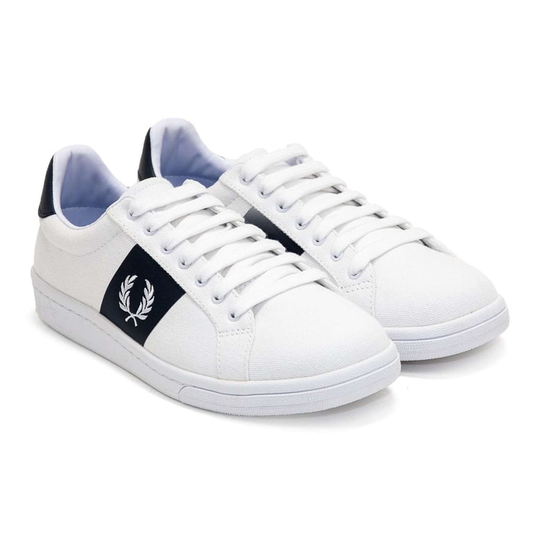 Fred Perry Men B721 Canvas Sneakers - Walmart.com