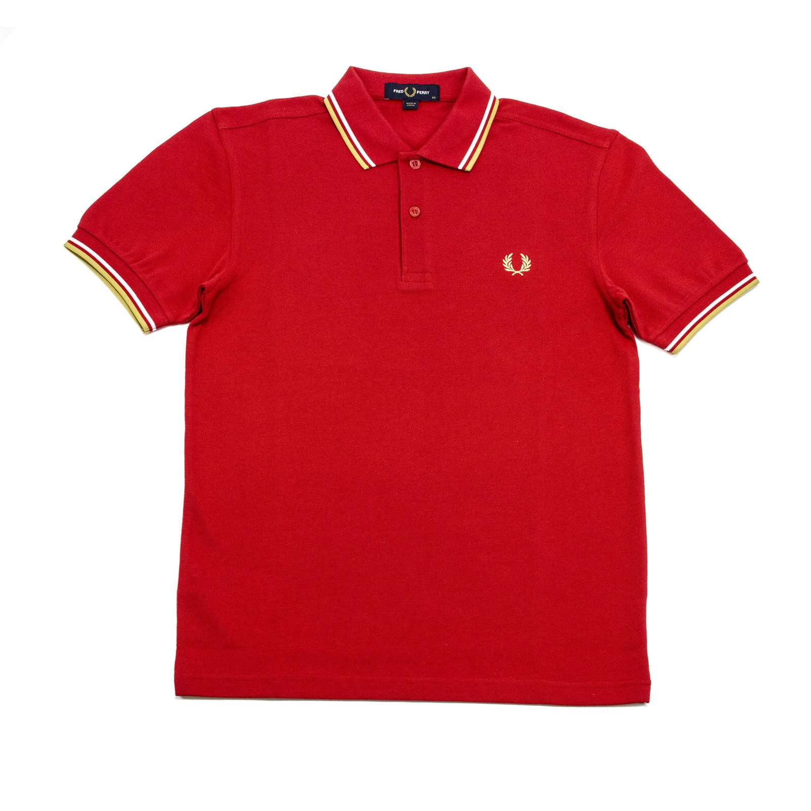 Fred Perry Men Twin Tipped Polo Shirt - Walmart.com