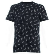 Fred Perry Mens Drakes Handkerchief T-shirt, Navy,S - US