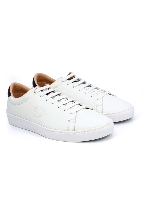 Men's Spencer Leather Casual Sneaker, Porcelain,7.5 M US