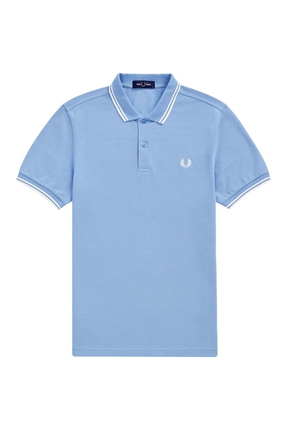 Mens Rib Knit Collared Polo Shirt
