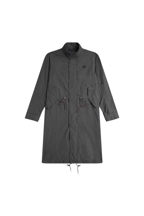 Mens Thin Straight Hem Parka