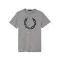 thumbnail image 1 of Fred Perry Textured Laurel Wreath T-shirt Mens Style : M7259, 1 of 2