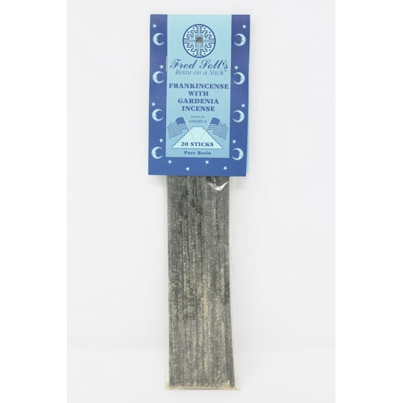 Fred Soll's® resin on a stick® Frankincense w/Gardenia Incense (20)