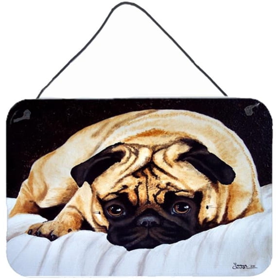 Fred the Pug Wall or Door Hanging Prints