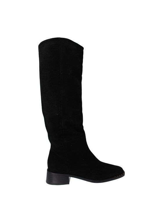 Rita Black Suede 5070-BLK Women's Size 5.5
