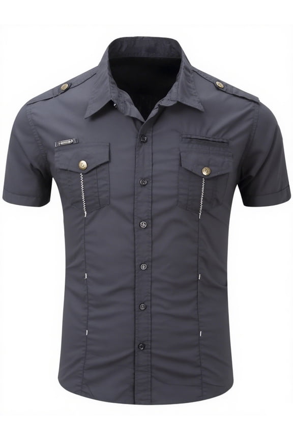 Men's Short Sleeve Military Tactical Shirts
