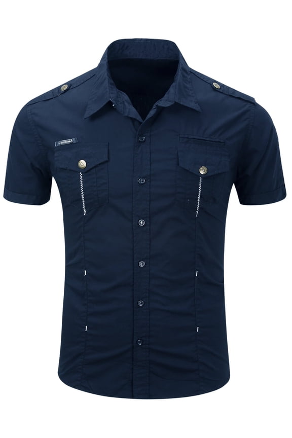 Men's Short Sleeve Military Tactical Shirts