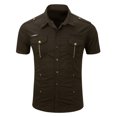 thumbnail image 1 of Fredd Marshall Men's Short Sleeve Military Tactical Shirts, 1 of 5