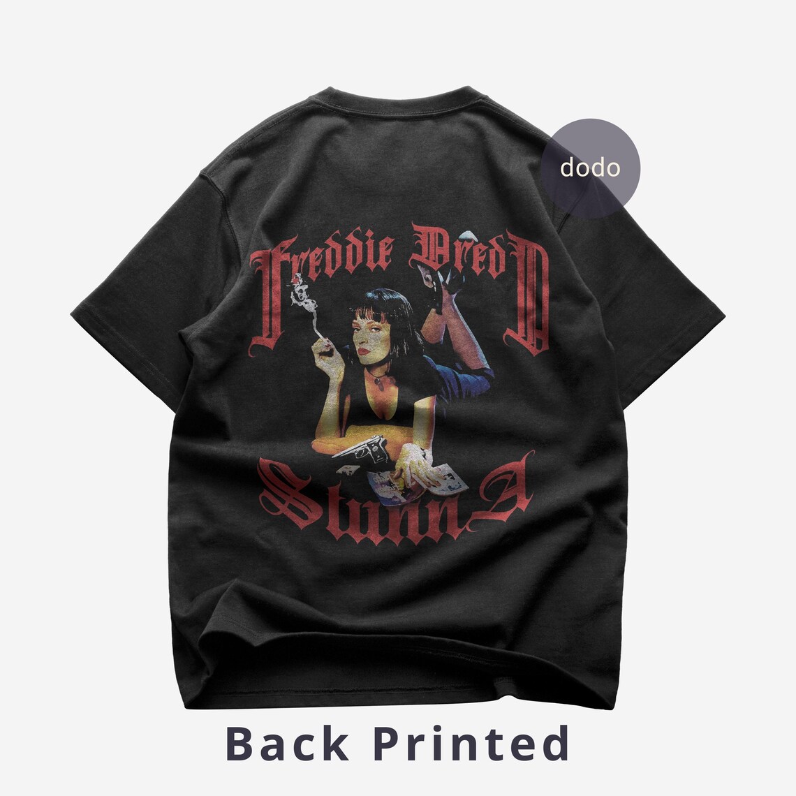 Freddie Dredd Back Tshirt Suffer Album Stunna Single Freddie Dredd