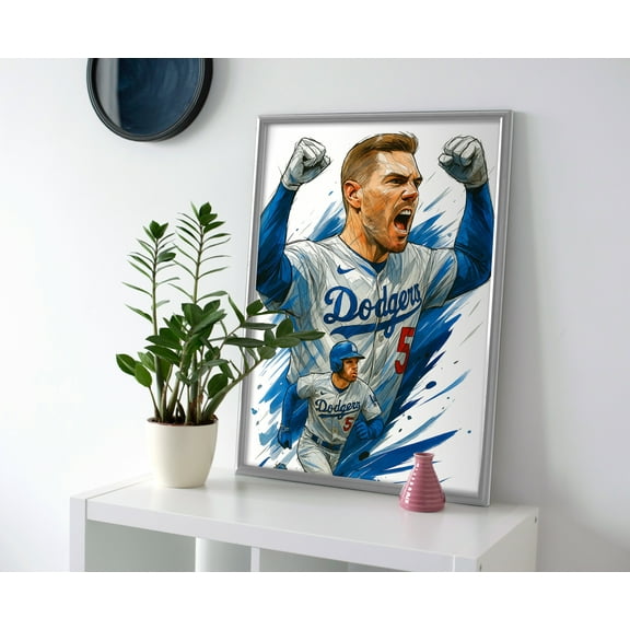 Freddie Freeman LA Poster or Canvas Wall Art