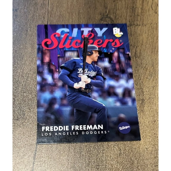 Freddie Freeman MLB Los Angeles Dodgers 2023 Topps Big League City Slickers CS-14 trading card