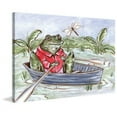 thumbnail image 1 of "Freddie Gone Rowing" Painting Print on Wrapped Canvas, 1 of 5