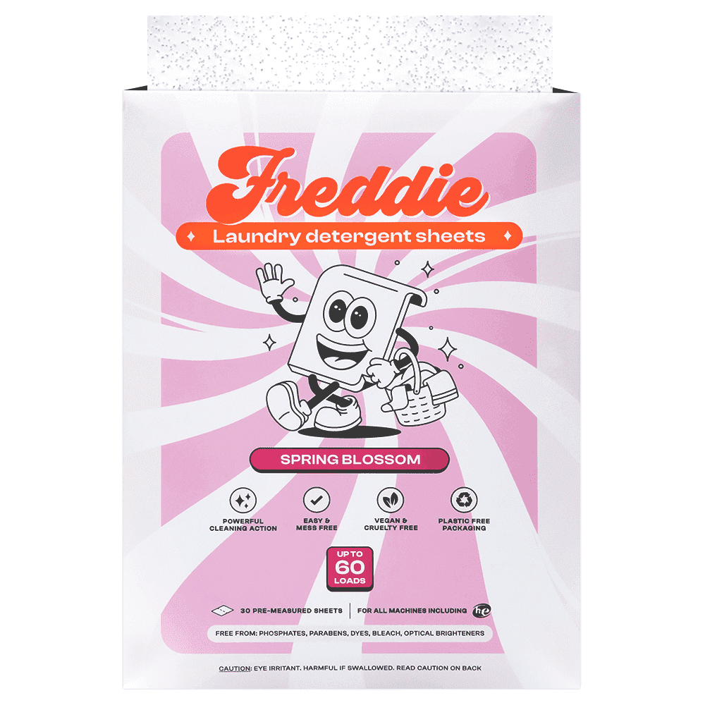 Spring Freddy Freddie Laundry Sheets, Spring Blossom Scent, 60 Loads - Walmart.com