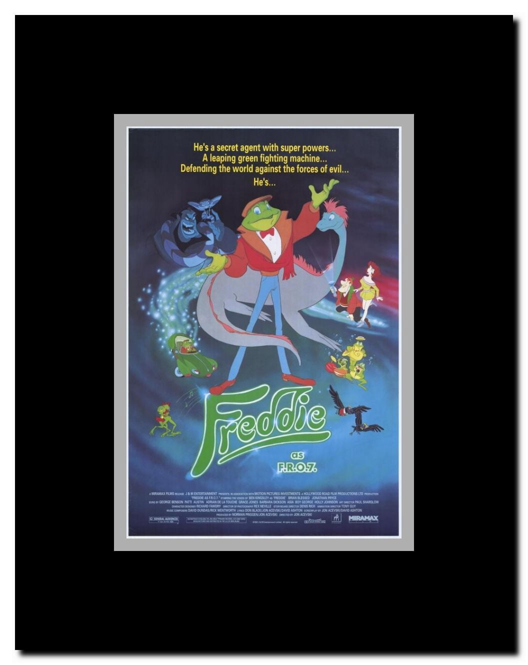 Freddie as F.R.O.7. Framed Movie Poster