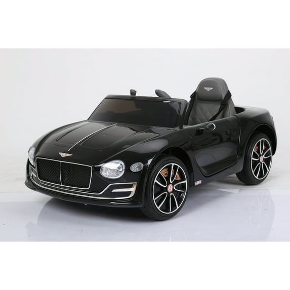 Freddo 12V Ride On Car for Kids - Bentley EX12 Electric Toy Vehicle, 1 Seater-Color:Black