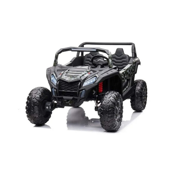 Freddo Cammo Green 24 V Dune Buggy Powered Ride-On with Parental Remote Control