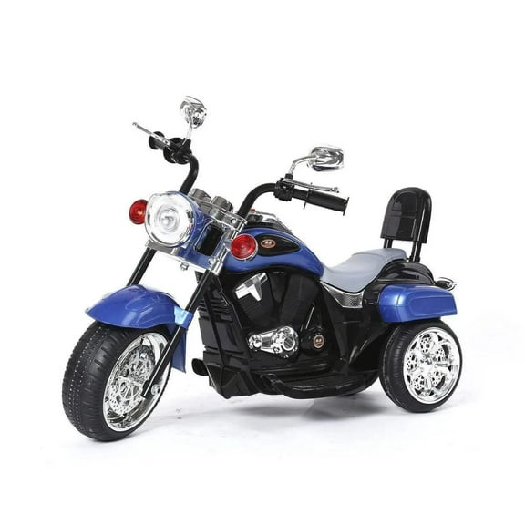 Freddo Toys 6V Battery Powered Electric Chopper-Style Ride-On Trike, Blue