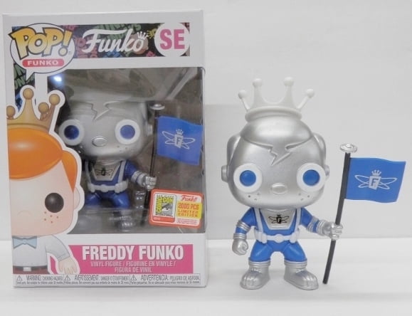 Freddy Funko Pop! Vinyl Figure Space Robot Silver & Blue (LE2000) [SE]