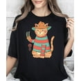 thumbnail image 1 of Freddy Krueger Cat T-Shirt, Horror Characters###ANANDHIS ART LLC, 1 of 2