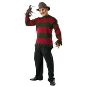 A Nightmare on Elm Street Freddy Krueger Deluxe Costume Sweater for Adults by Rubies, Men's XL