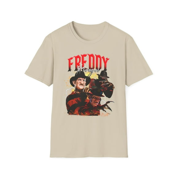 Freddy Krueger, Gildan Unisex Softstyle T-Shirt, Horror Graphic Tee, S-3XL